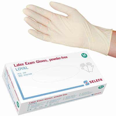 selefa nitrile exam gloves