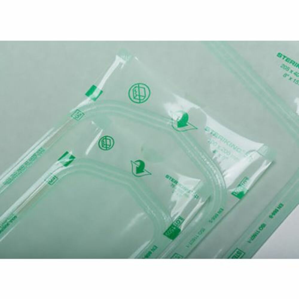 Sterilizate pouch 100x300mm no 8 pkg of 1 x 100 each — FI1